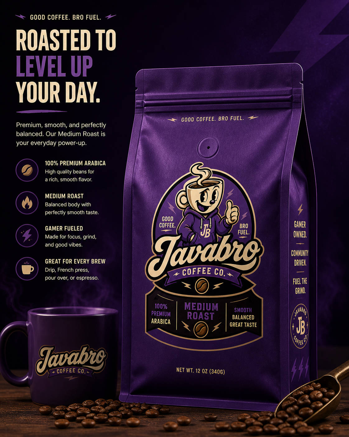 Gamer Fuel – Signature Medium Roast